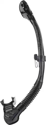 Trockenschnorchel Cressi Alpha Ultra Dry in Schwarz – Unisex
