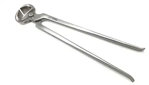 Hufschneidezange Rhein Instrumente für Pferde – 35,5 cm aus Carbonstahl