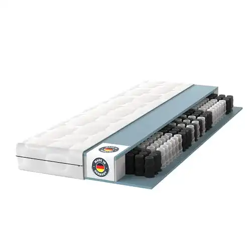 BMM Matratze 140×200 cm H3 – Orthopädische Taschenfederkernmatratze