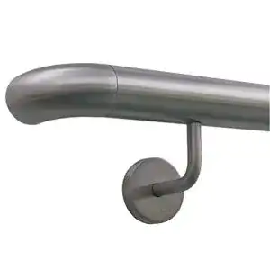 Edelstahl Handlauf TIBU 33,7 mm Geländer in Längen von 0,3 m bis 6 m