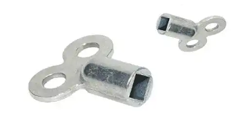 Entlüftungsschlüssel Deckmann für Heizkörper – 2 Stück aus Metall