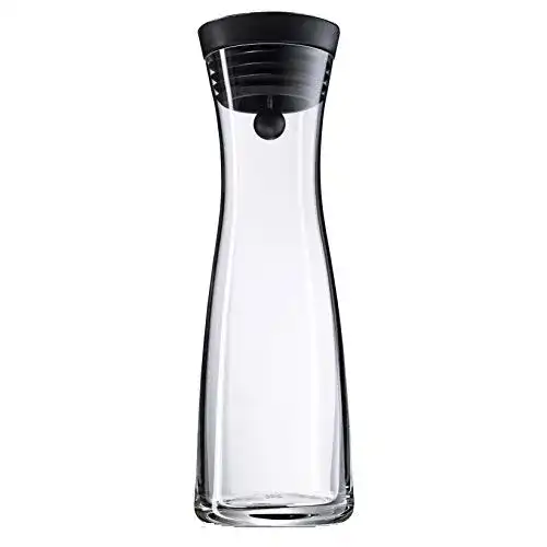 Wasserkaraffe WMF Basic aus Glas mit Deckel, 1 Liter