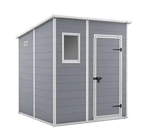 Gartenhaus Kunststoff Keter Manor Pent 6×6 für den Garten