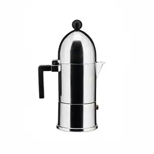 Alessi Espressokocher La Cupola 3 Tassen aus Gußaluminium