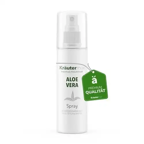 Aloe Vera Spray Kräutermax Naturkosmetik 100 ml für Hautpflege