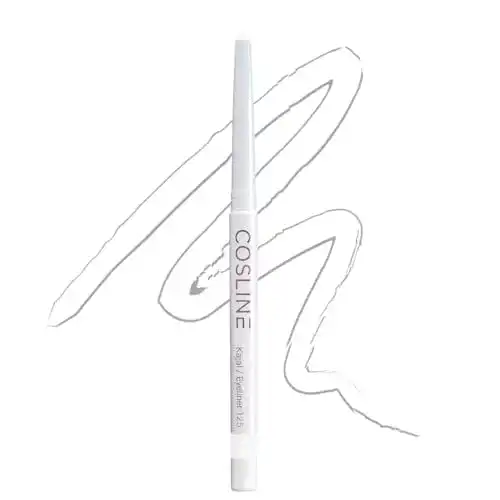 Weißer Kajal Cosline 125 White – Wasserfester Kajal und Eyeliner