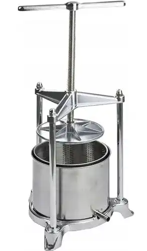 Obstpresse Pavi Lebensmittelpresse aus Aluminium-Druckguss