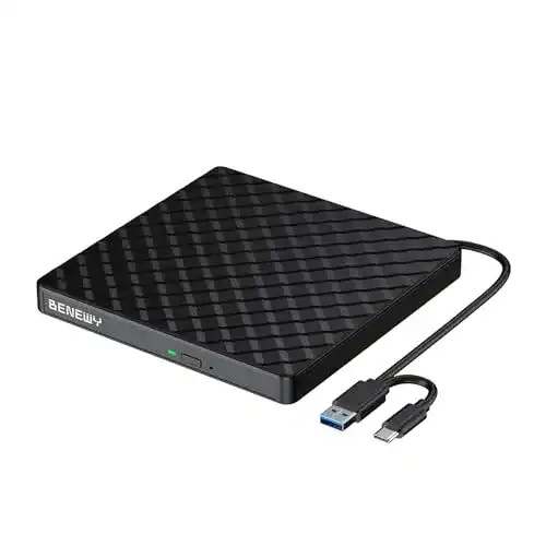 Externes DVD-Laufwerk BENEWY – DVD CD Brenner für vielseitige Anwendungen