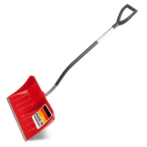 Schneeschieber SHW-FIRE ergonomisch, 55cm, Schutzkante