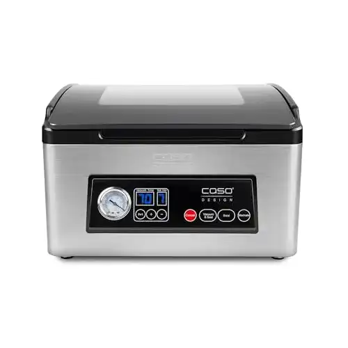 Caso VacuChef 70 Kammervakuumierer aus Edelstahl