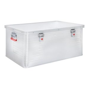Deichselbox Stier Alubox 135L Staub- und spritzwasserresistente Aluminiumbox