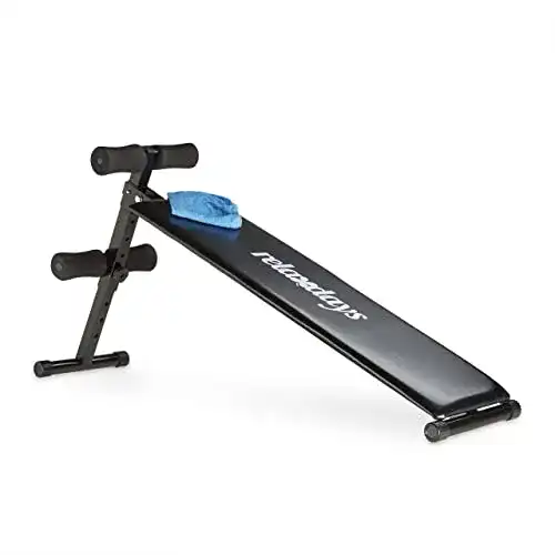 Bauchmuskeltrainer Relaxdays klappbar und 5-fach verstellbar
