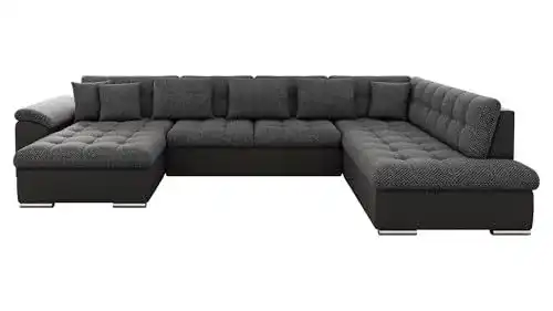 Wohnlandschaft Mirjan24 Ecksofa Niko Bis mit Schlaffunktion und Bettkasten