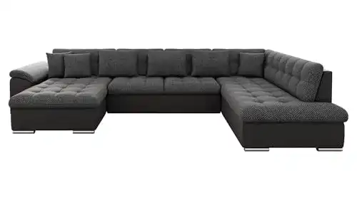 Wohnlandschaft Mirjan24 Ecksofa Niko Bis mit Schlaffunktion und Bettkasten
