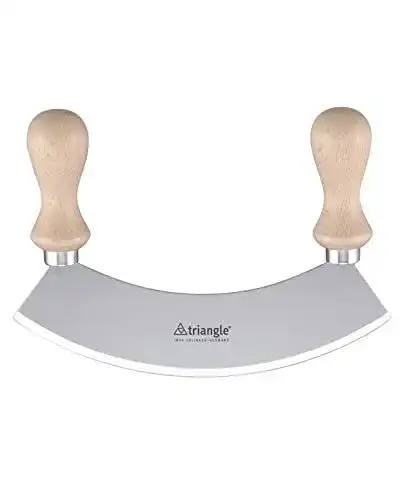 Wiegemesser Triangle 43 231 23 02, 23 cm, einseitig, Holzgriff