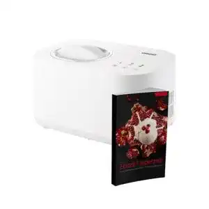 Unold 488209 Eismaschine Snow mit Eisbuch und 101 Rezepten