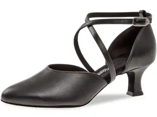 Tanzschuhe Diamant 048-068-034 für Damen in Schwarz, Größe 38 EU