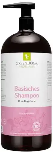 Basisches Shampoo Greendoor Bio Natur Shampoo Rose