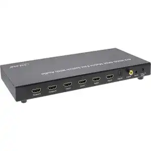 HDMI-Matrix 4×2 Inline 65011K Umschalter für 4 Eingänge und 2 Ausgänge