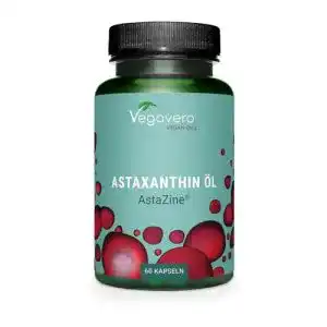 Astaxanthin Vegavero hochdosiert mit AstaZine für vegane Ernährung