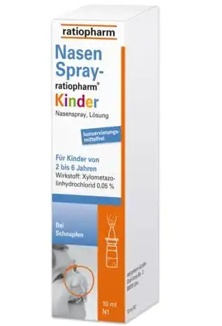 Allergie Nasenspray für Kinder von Ratiopharm