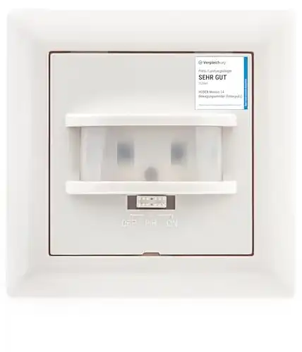 Bewegungsmelder Unterputz Huber Motion 14 PIR mit Infrarot-Sensor
