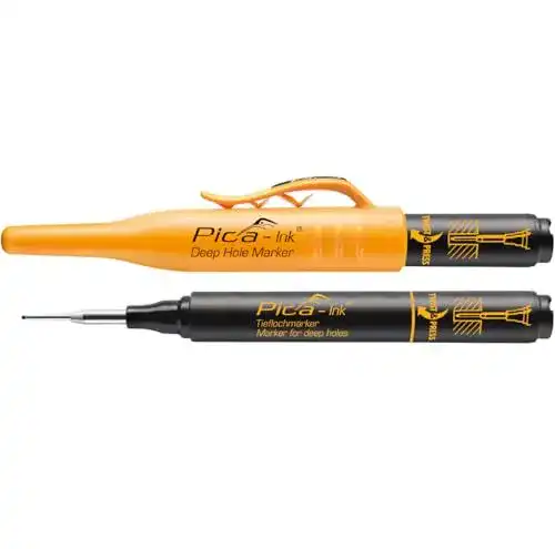 Tieflochmarker Pica 150/46 Ink schwarz 1,5mm permanenter Markierstift