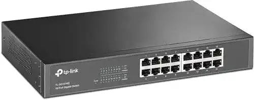 16-Port Gigabit Switch TP-Link TL-SG1016D für Netzwerkoptimierung