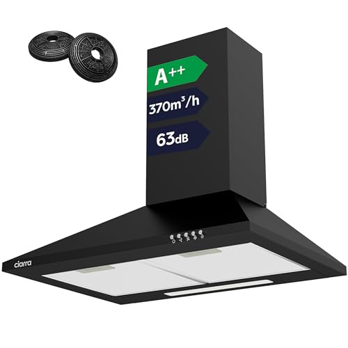 Dunstabzugshaube 60 cm Ciara CBCB6201 A++ Umluftbetrieb