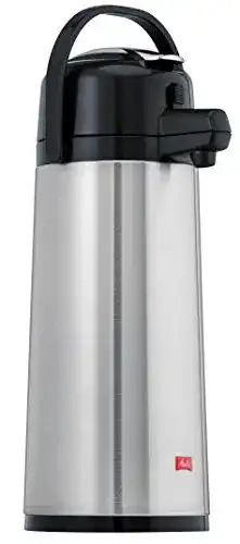 Melitta Pump-Isolierkanne 2,2 l für heiße und kalte Getränke
