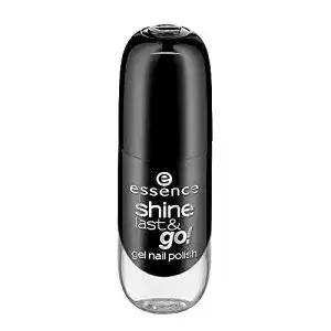 Schwarzer Nagellack Essence Cosmetics Shine Last & Go Gel