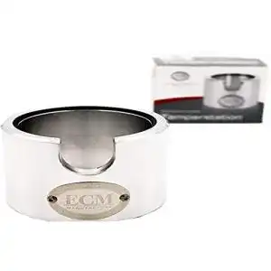 Tamperstation ECM 89420 aus Aluminium in Silber
