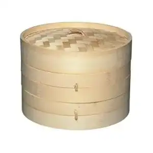 Bambusdämpfer Kitchencraft Welt der Aromen 20 cm, 2 Etagen