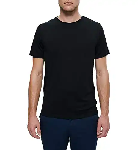 Herren Merino T-Shirt Woolday aus 100% Merinowolle mit Rundhalsausschnitt