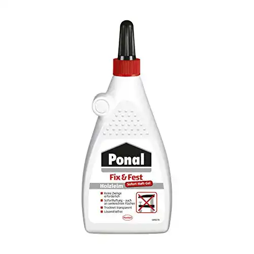 Ponal Fix & Fest Holzleim Sofort haftender Holzkleber für Montagen
