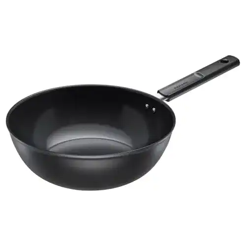 Fiskars Wokpfanne Hard Face 28 cm Für alle Kochfelder geeignet