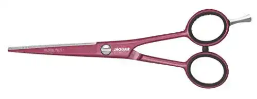 Jaguar Friseurschere Pastell Plus Berry 5,5 Zoll aus Spezialstahl