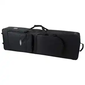 Keyboardtasche Classic Cantabile mit Rollen 129 cm schwarz