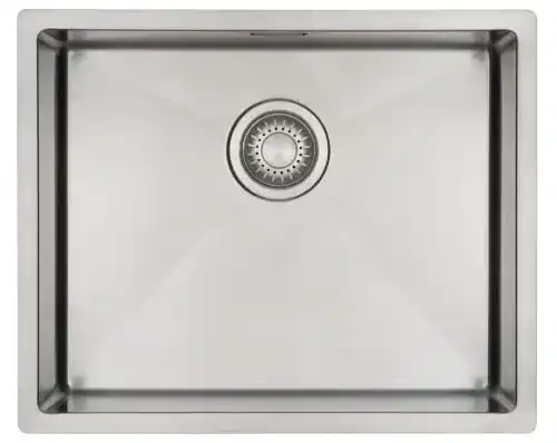 Edelstahlspüle Mizzo Küchenspüle Linea 50-40 für 60er Schrank