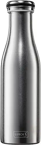 Lurch Isolierflasche 240929 0,5l Edelstahl für heiße und kalte Getränke