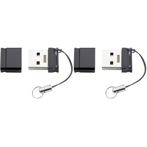 Intenso Slim Line USB-Stick 32GB, USB 3.2 Gen 1×1, schwarz, 2er Pack
