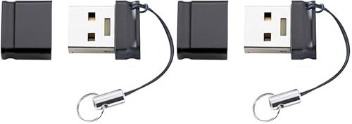 Intenso Slim Line USB-Stick 32GB, USB 3.2 Gen 1×1, schwarz, 2er Pack