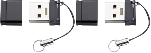 Intenso Slim Line USB-Stick 32GB, USB 3.2 Gen 1×1, schwarz, 2er Pack