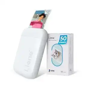 Taschendrucker Liene Pearl K100 Mini Fotodrucker für Smartphones