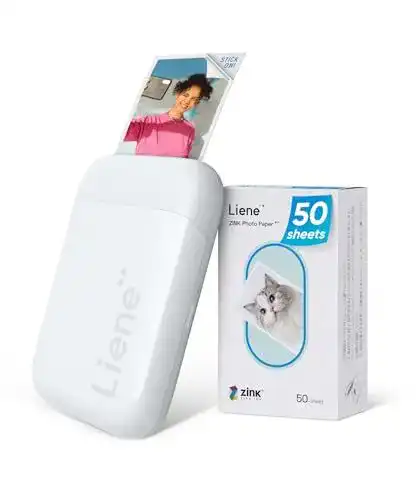 Taschendrucker Liene Pearl K100 Mini Fotodrucker für Smartphones