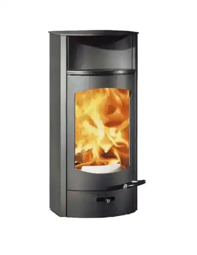 Austroflamm Kaminofen ThermoFlux Flok 2.0 mit Stahlmantel und WHF Keramik