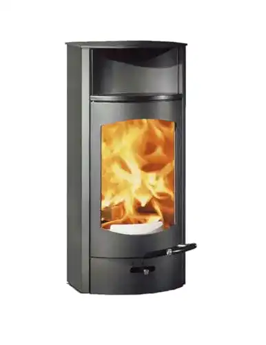 Austroflamm Kaminofen ThermoFlux Flok 2.0 mit Stahlmantel und WHF Keramik