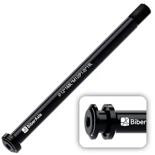 Fahrradachse Biberaxle 12mm Steckachsen für Gabeln und Rahmen