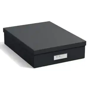 Bigso Box Of Sweden Oskar Dokumentenbox A4 mit Deckel und Griff