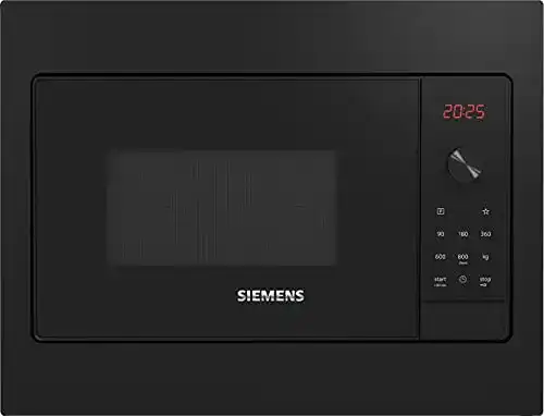 Einbau-Mikrowelle Siemens BF523LMB3 iQ300 mit 800 Watt und 50 x 38 cm